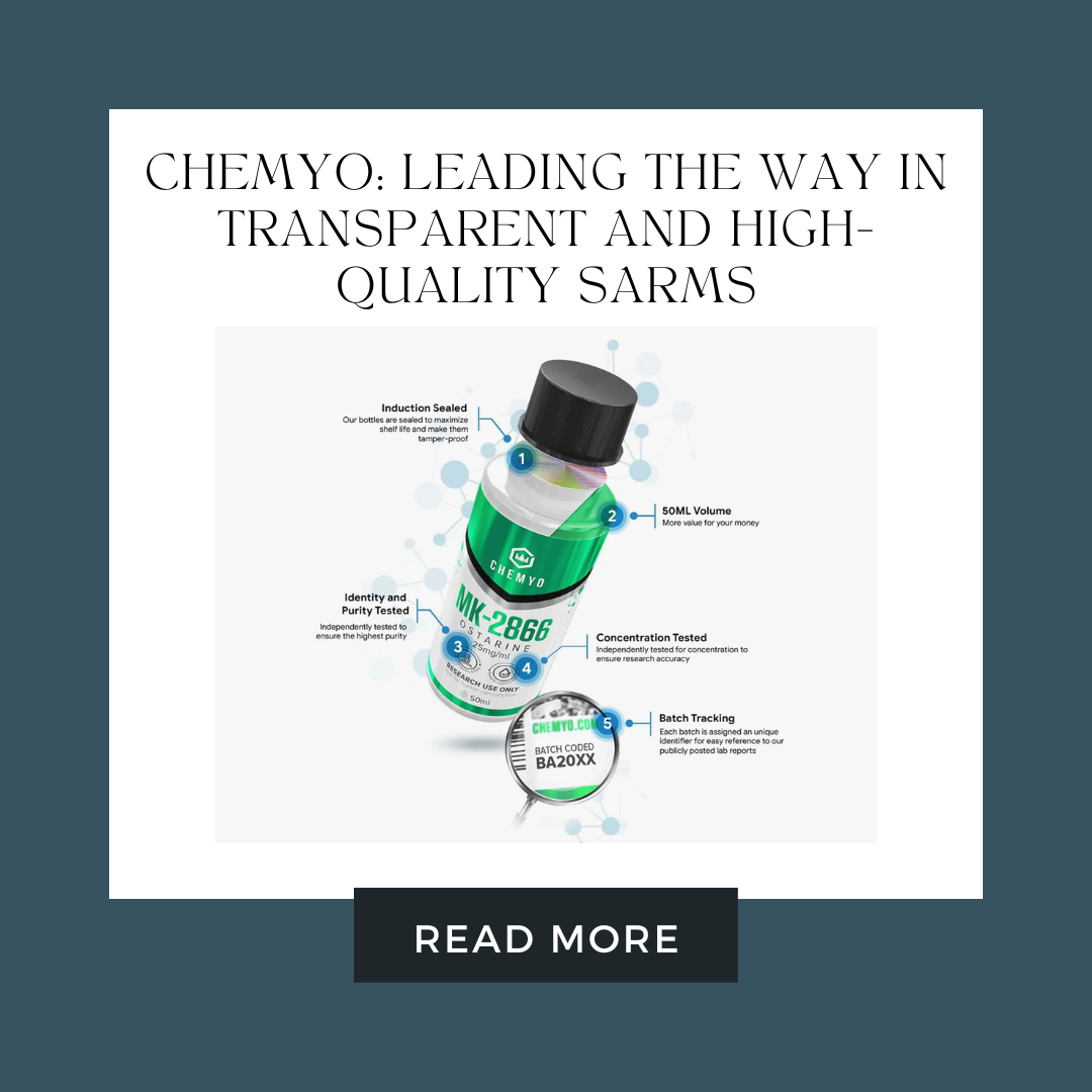 Chemyo: Pioneering Transparency and Quality in the SARMs Industry