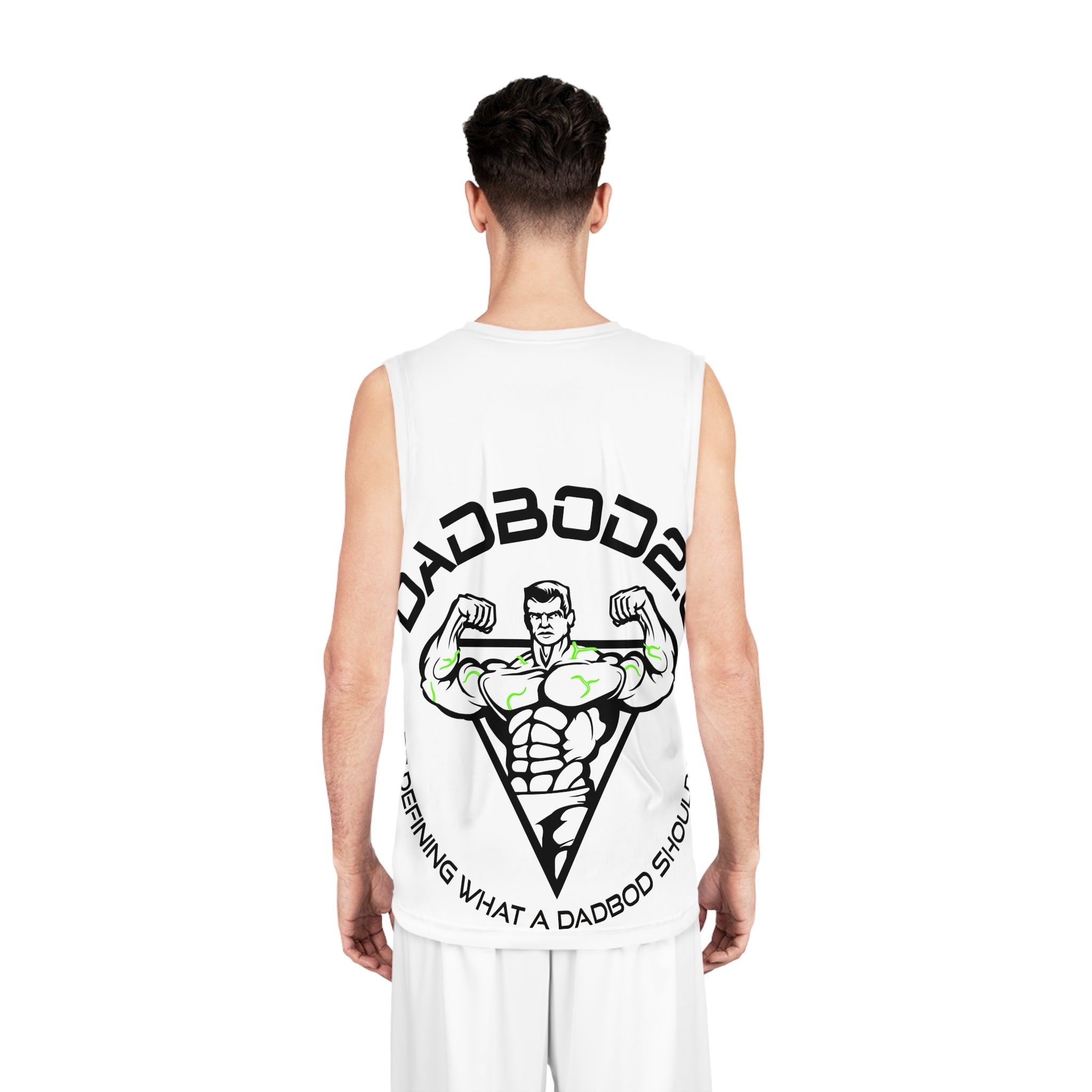 DadBod Logo Basketball Jersey (AOP)